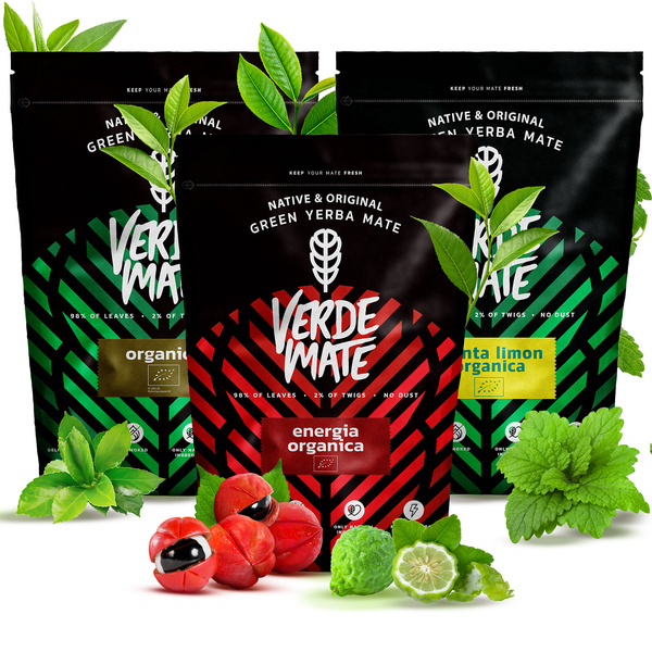 Sada Yerba Maté Verde Mate BIO 3x400g