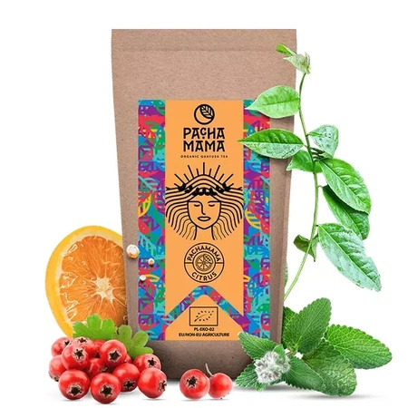 Guayusa Pachamama Citrus – organická certifikovaná guayusa – 100g