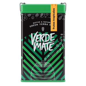 Yerbera – Plechovka + Verde Mate Green Frutos Tropicales 0,5 kg