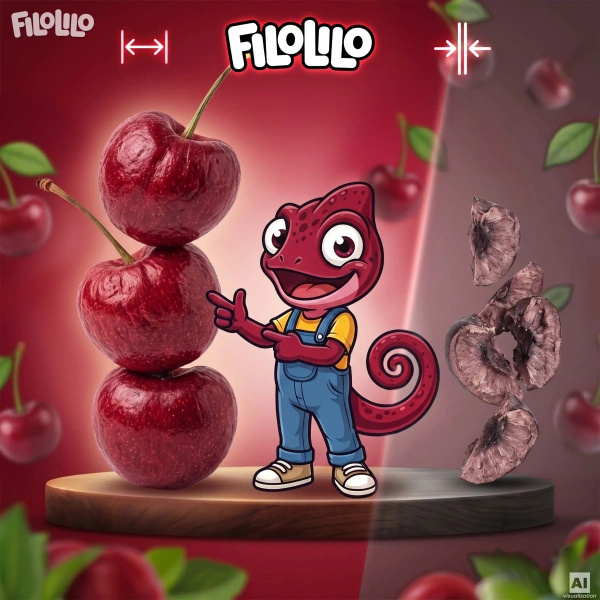 FiloLilo – Lyofilizované višně (celé, bez pecek) 100 g