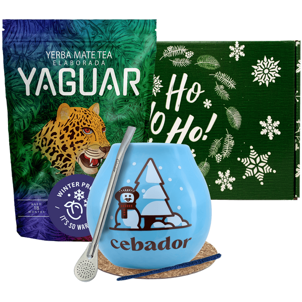 Yerba Yaguar Dárková sada zimních švestek 500g