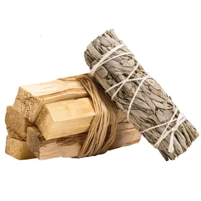 Čistící sada šalvěj bílá+Palo santo