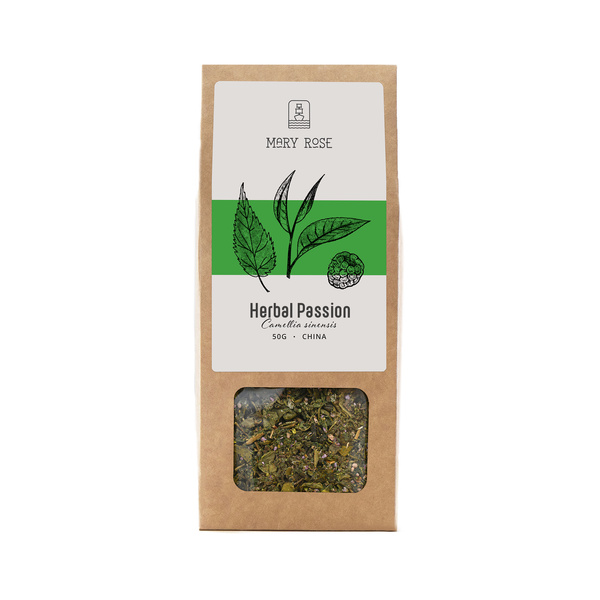 Mary Rose - Zelený Čaj Herbal Passion - 50 g
