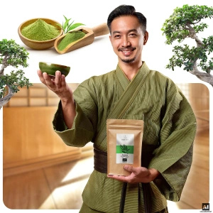 Mary Rose – Japonský zelený čaj Matcha (BIO) 100 g