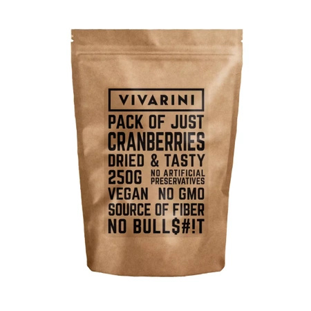 Vivarini – Sušené brusinky 250 g