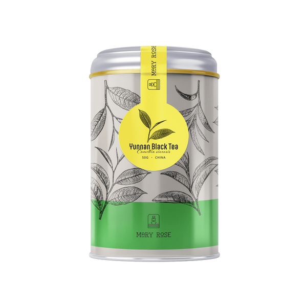 Mary Rose - Černý Čaj Yunnan v plechovce - 50 g