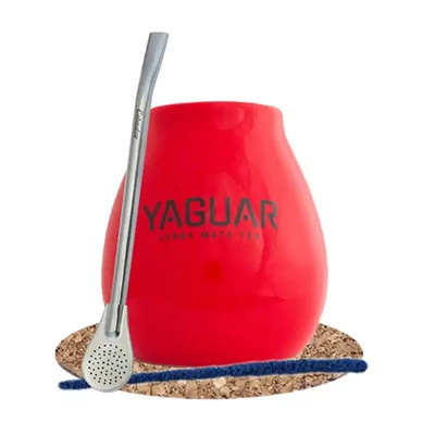 Sada příslušenství Yerba Mate: Kalabása + Bombilla