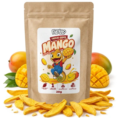 FiloLilo – Lyofilizované mango (plátky) 20 g