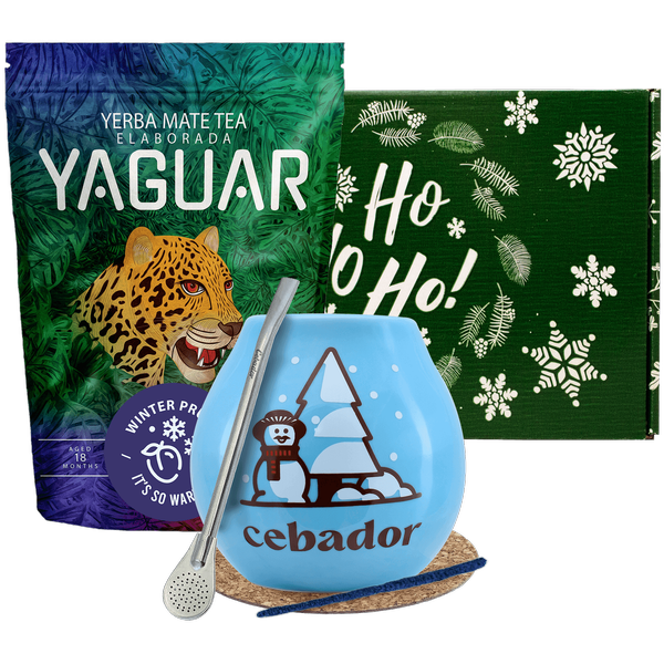Yerba Yaguar Dárková sada zimních švestek 500g