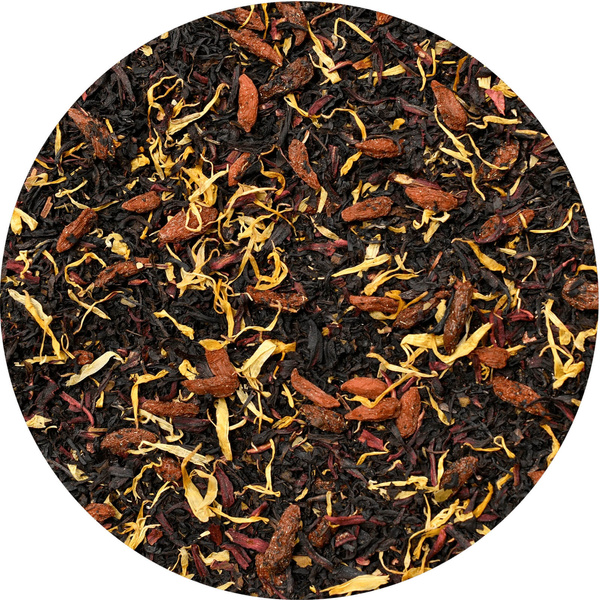 Dárková sada: čaj, čajové bomby, sladkosti a čajové doplňky