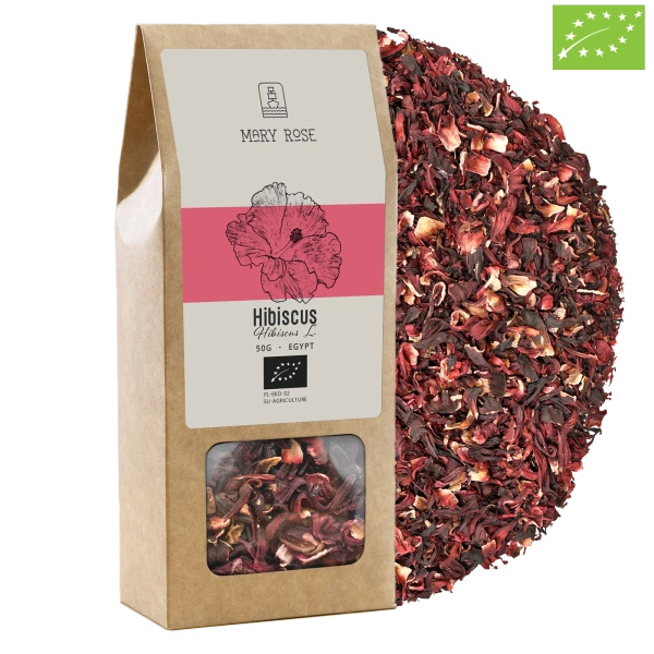 Mary Rose - Ibišek BIO (okvětní lístky) 50 g