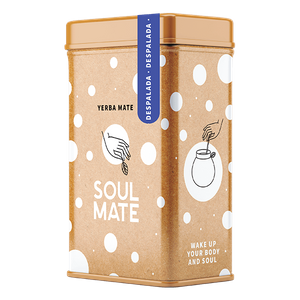 Yerbera – Plechovka + Soul Mate Orgánica Despalada 0,5 kg