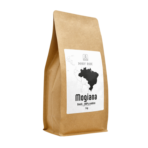 Mary Rose -  Zrnková káva Brazil Mogiana premium 1 kg