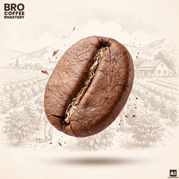 Bro Coffee Roastery – Zrnková káva Pure Crema 1 kg