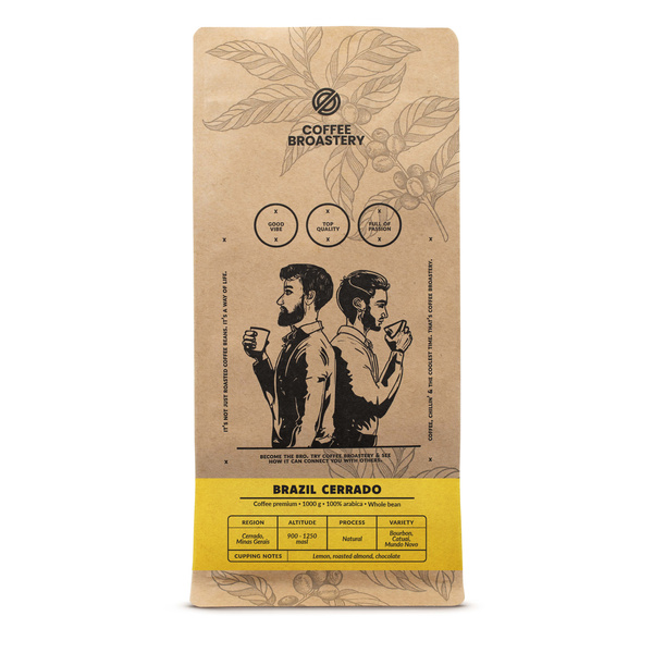 Sada Bro Coffee Roastery Brazil Cerrado 2x1kg (2kg)