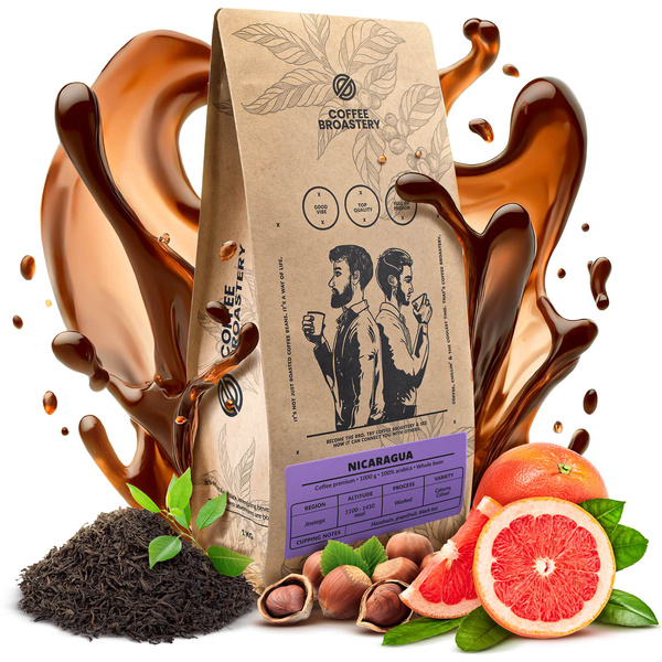 Bro Coffee Roastery - Zrnková káva Nicaragua Colibrí Azul Speciality 1 kg