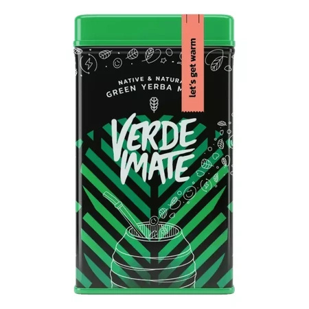 Yerbera – Verde Mate Green Let’s Get Warm 0,5 kg v plechovce
