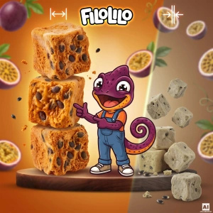 FiloLilo – Lyofilizovaná marakuja (kostky) 100 g
