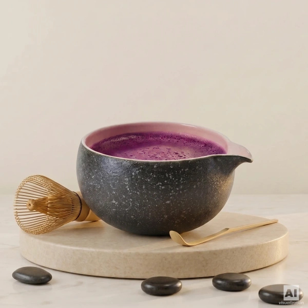 Dárková sada na přípravu Purple Matcha