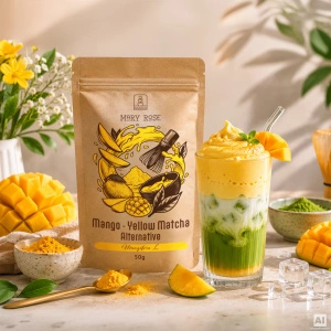 Sada barevných match: Red Matcha + Orange Matcha + Yellow Matcha
