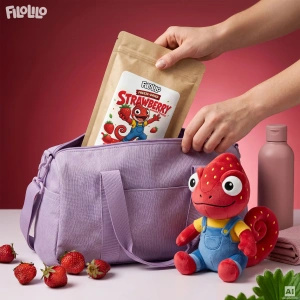 FiloLilo – Lyofilizované jahody (celé) 20 g