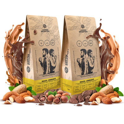 Sada Bro Coffee Roastery Brazil Cerrado 2x1kg (2kg)
