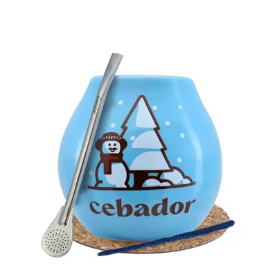 Yerba Mate zimní sada Kalabása + Bombilla