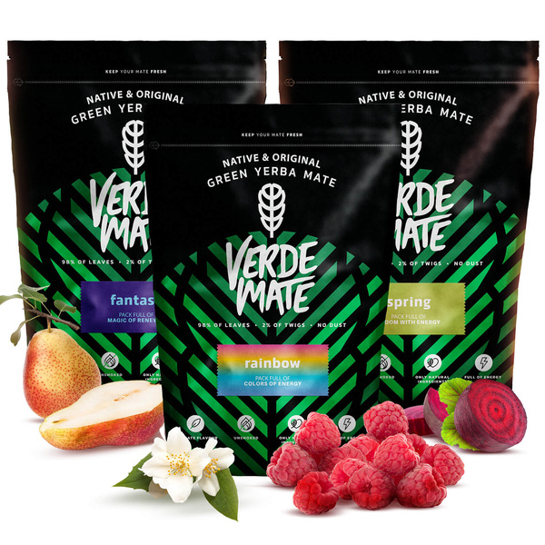 Sada Yerba Maté Verde Mate Green 3x400g
