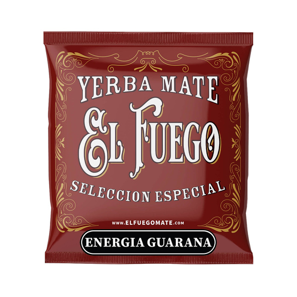Vánoční dárkový set yerba mate: vzorky 10x50g + kalabasa El Fuego Christmas Edition a bombilla