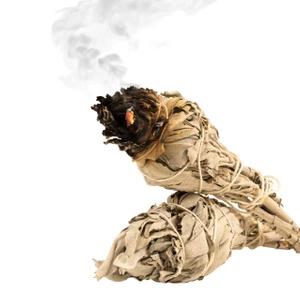 2 x svazek bílé šalvěje + sada Palo Santo 100 g