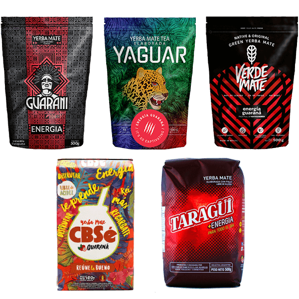 Yerba Mate Energia 5x0,5kg
