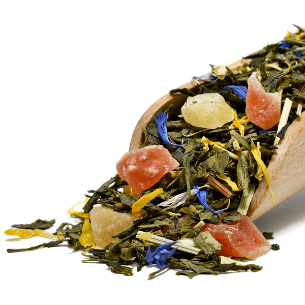 Mary Rose - Zelený Čaj Papaya Fantasy v plechovce - 50 g