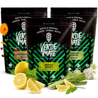 Trio Yerba Verde Mate na START pro začátečníky