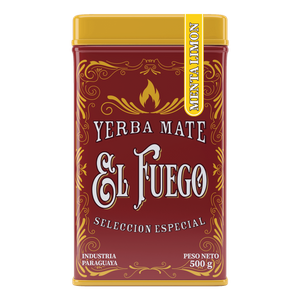 Yerbera - Plechovka + El Fuego Menta Limon 0,5 kg