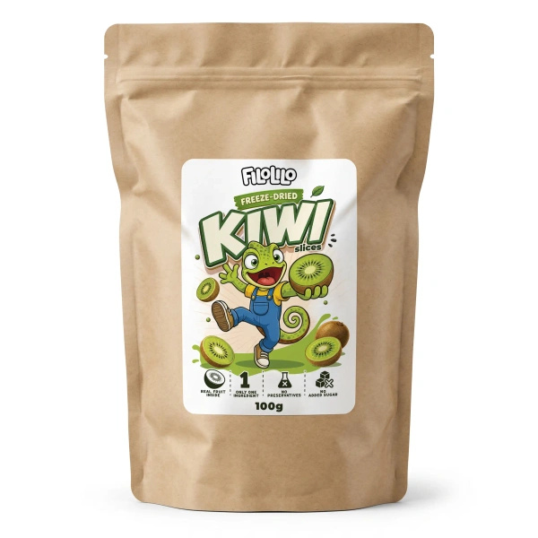 FiloLilo – Lyofilizované kiwi (plátky) 100 g