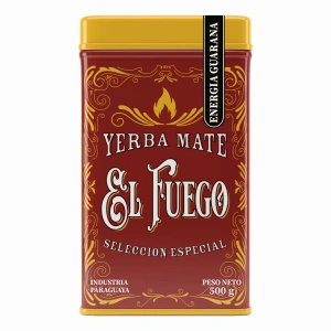 Yerbera – Plechovka + El Fuego Energia Guarana 0,5 kg