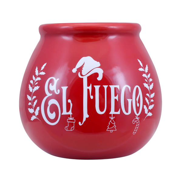 Vánoční dárkový set yerba mate pro dva: vzorky 10x50g + 2x tykev El Fuego Christmas Edition a 2x bombilla