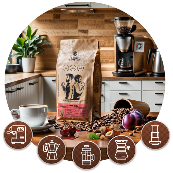 Sada Bro Coffee Roastery Costa Rica San Rafael + Nicaragua Colibrí Azul + Brazil Guaxupe 3x1kg (3kg)