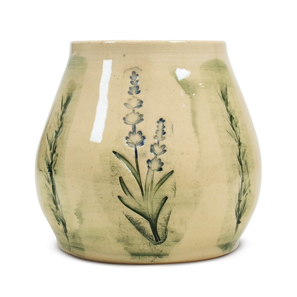 Keramická kalabasa Flora Green 300 ml – série Crater