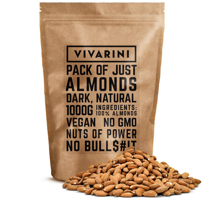 Vivarini – Mandle natural (tmavé) 1 kg