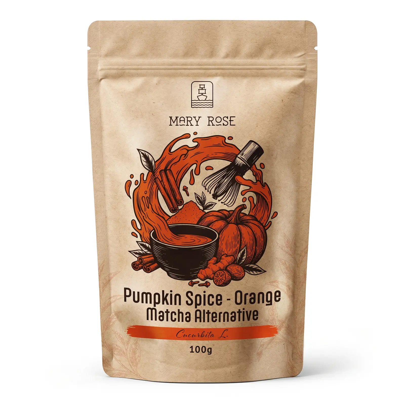 Mary Rose Orange Matcha Alternative Pumpkin Spice