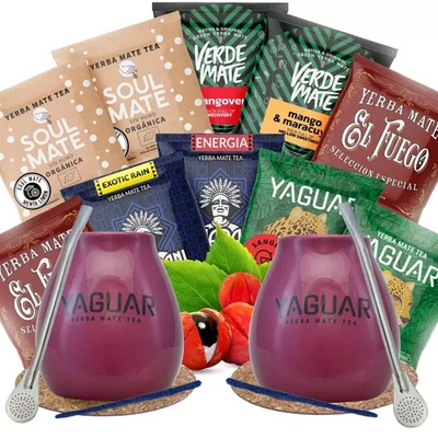 Yerba Mateo Set PRO DVA Bombilla