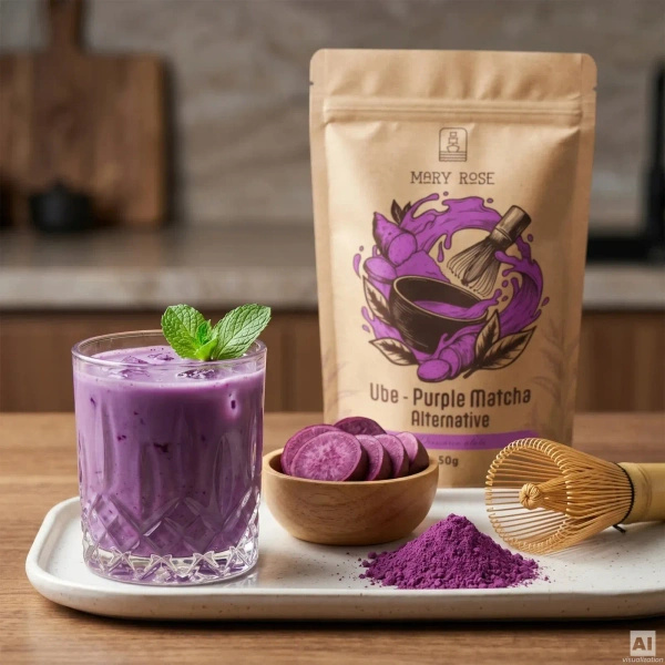 Sada barevných match: Purple Matcha + Blue Matcha