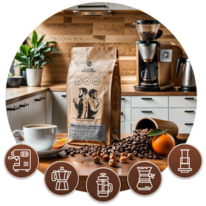Bro Coffee Roastery - Zrnková káva Amico dall'Italia Espresso Roast 400 g