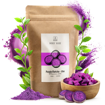 Mary Rose – Purple Matcha – Ube (prášek) 100 g