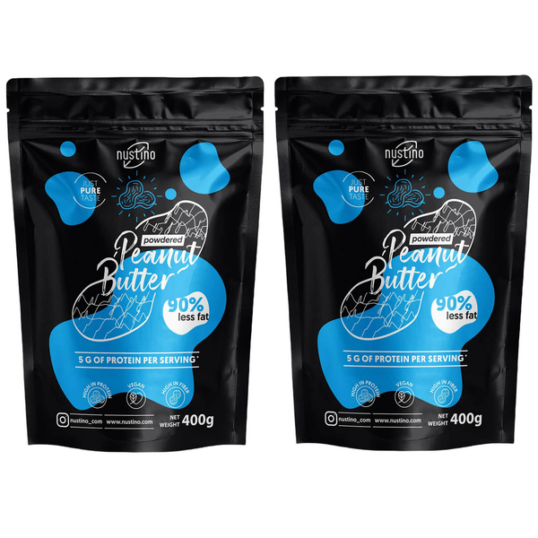 Sada 2x Arašídové Máslo v Prášku Nustino