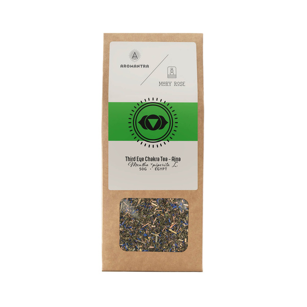 Aromantra x Mary Rose – Čaj pro čakru třetího oka Ádžňá (bylinný) 50 g