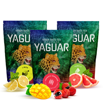 Yerba Mate Yaguar 3x500g