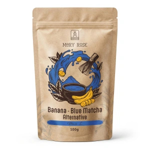 Mary Rose – Blue Matcha Alternative – Banán (prášek) 100 g