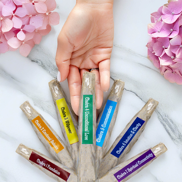 Vonné provázky Yogi & Yogini Naturals – Sedm Čaker